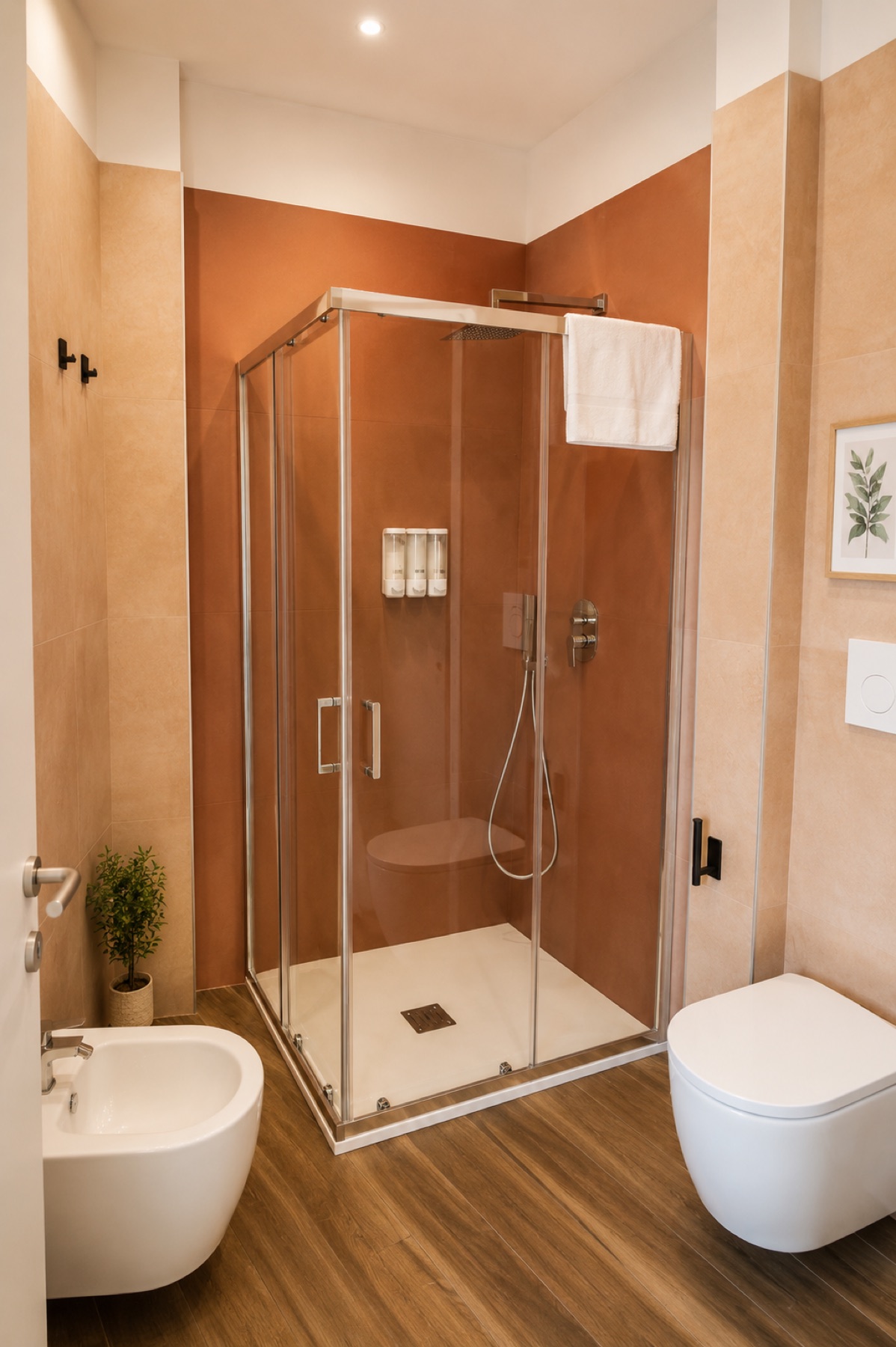 Bagno con doccia