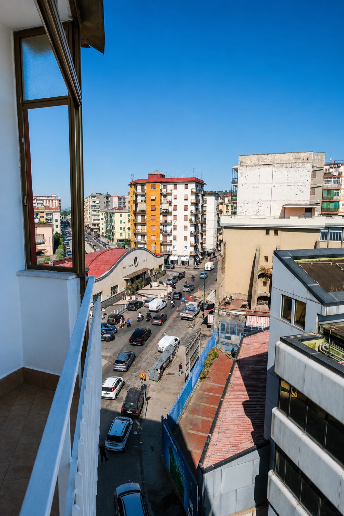 Vista panoramica dal balcone